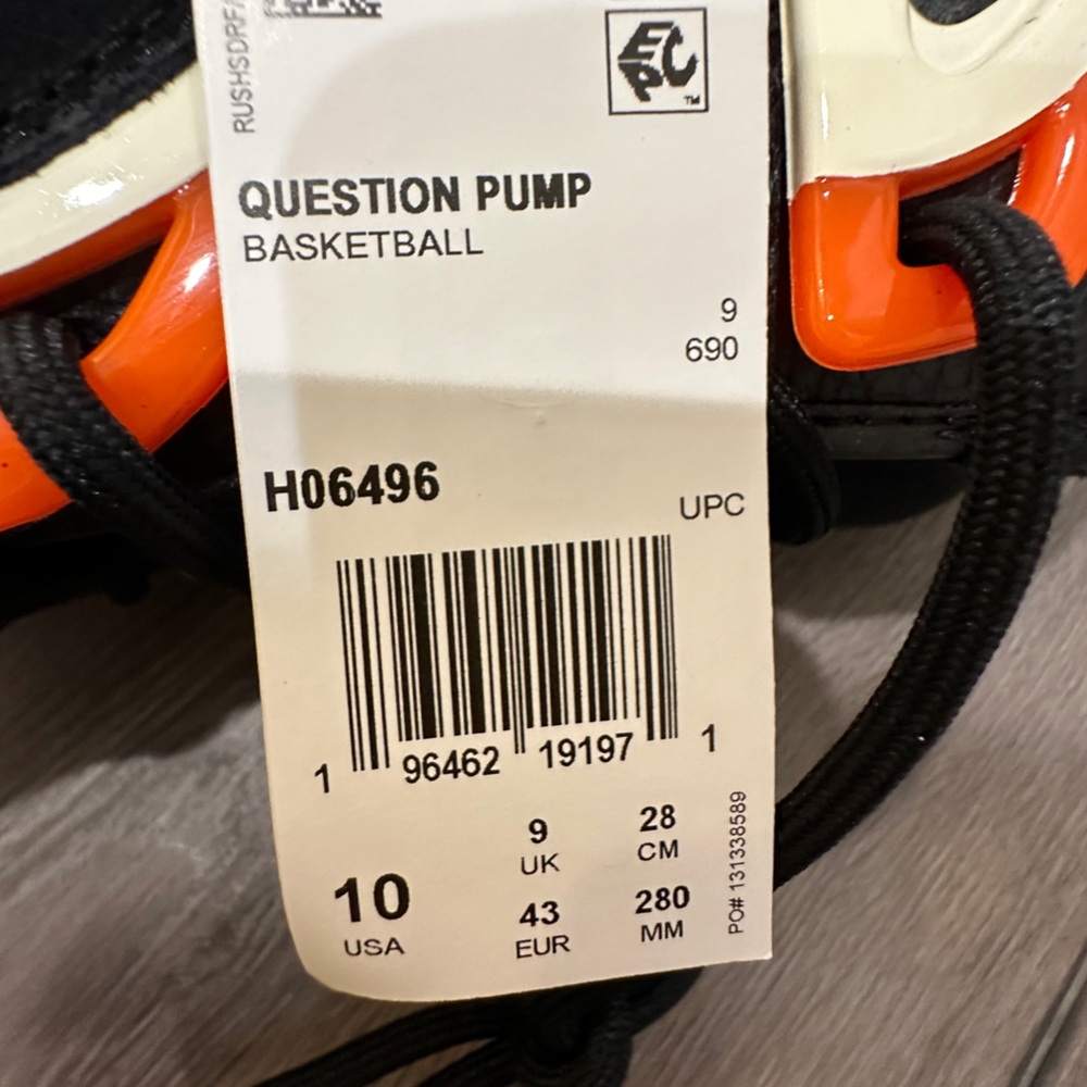 Reebok Question Pump Pump Omni Lite - Picture 3 of 13
